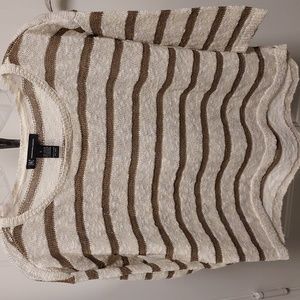 Striped pullover sweater S